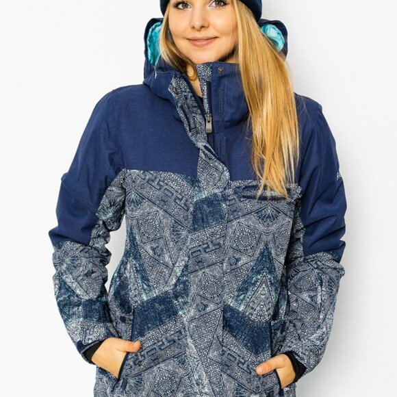 Roxy Snowboard jacket Rx Jetty Blo Wmn - navy blue -Xs - Picture 2 of 9